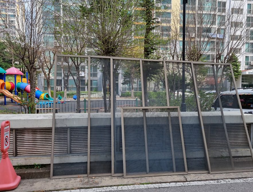 구리 교문동 방충망 교체 시공 사진 2
